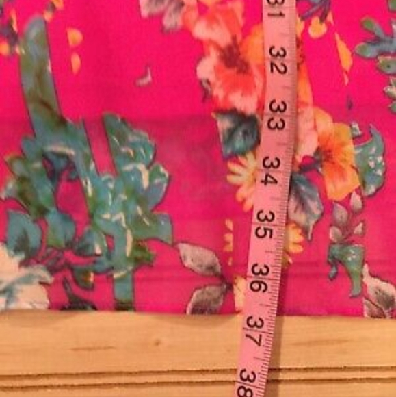 Betsey Johnson Pink Floral Halter Swing Dress - Picture 4 of 4